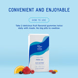 Envase con 28 bolsitas para llevar de Piper Biosciences.