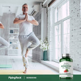 Piping Rock Berberina HCL uso diario recomendado, complemento conveniente para un estilo de vida saludable.