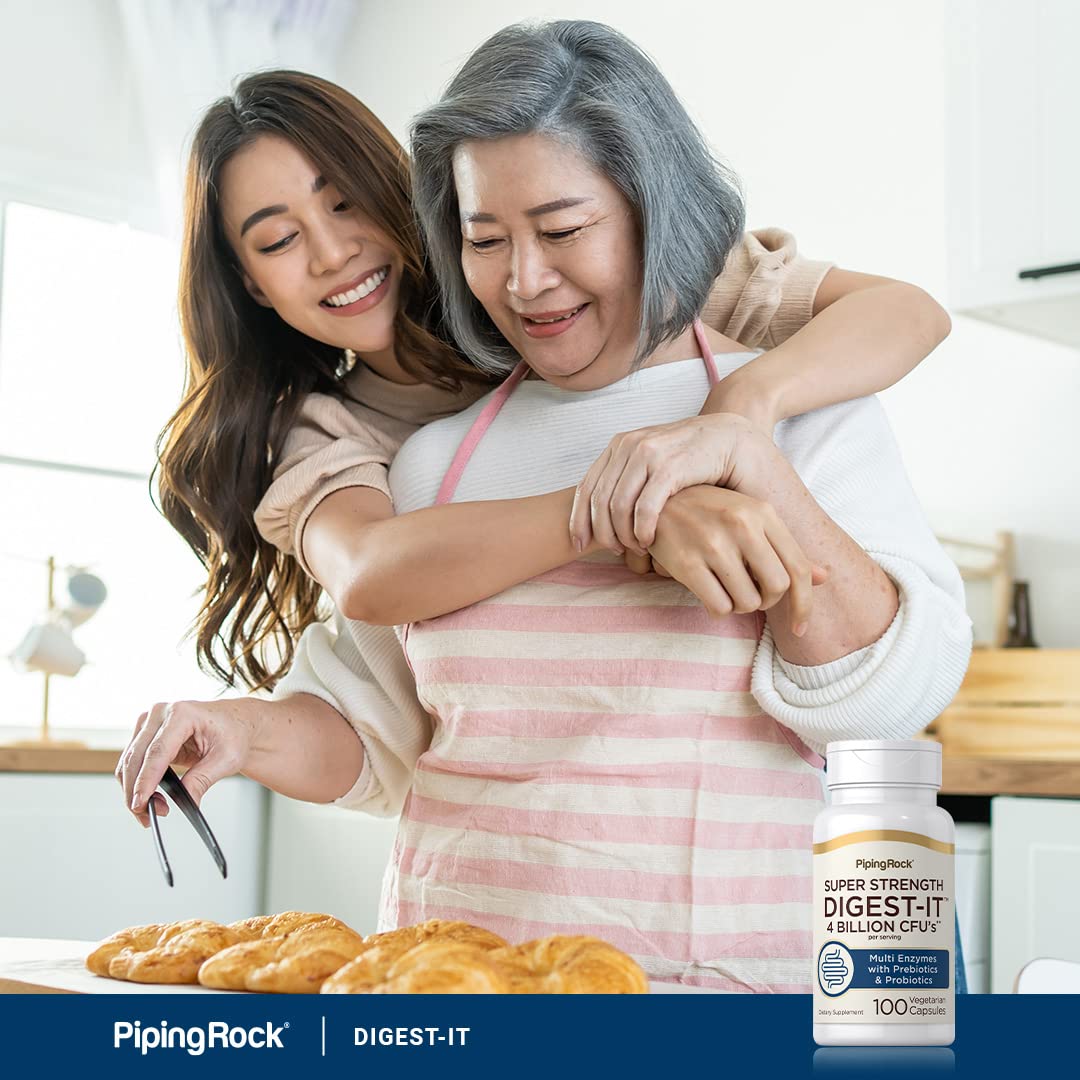 Piping Rock Etiqueta con ingredientes y pruebas de laboratorio.