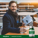 Piping Rock ficha nutricional con cromo y potentes dosis