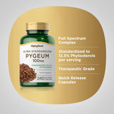 Piping Rock Pygeum fitosteroles ultrarestandarizados para apoyo nutricional.