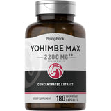 Piping Rock Yohimbe, cápsulas en bote para energía diaria
