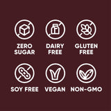 Pirq proteina vegetal chocolate, etiqueta muestra ingredientes clave