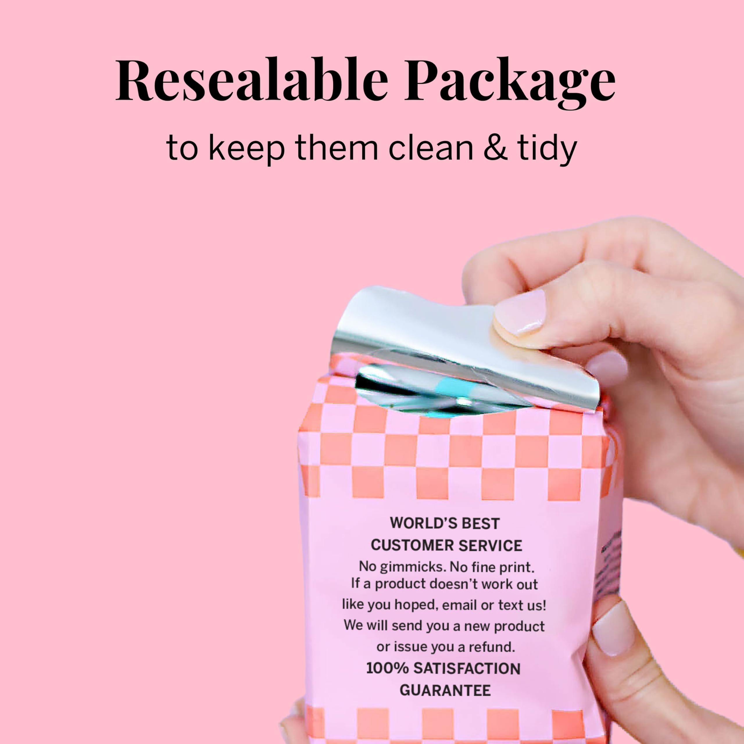 Pixie biodegradables para cuidado ambiental.