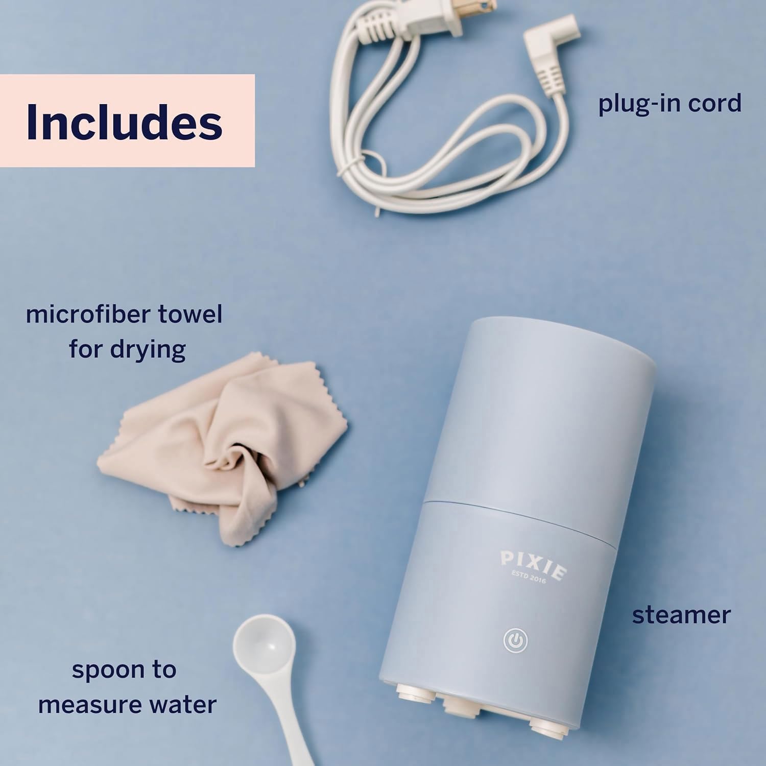 Pixie Cup empaque del producto, diseño práctico para vivienda compartida.