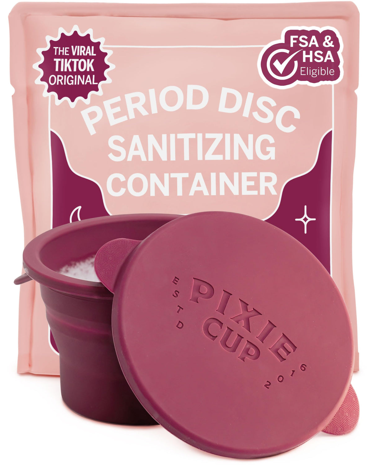 Pixie Cup Esterilizador Compacto: higiene rápida en baños públicos.