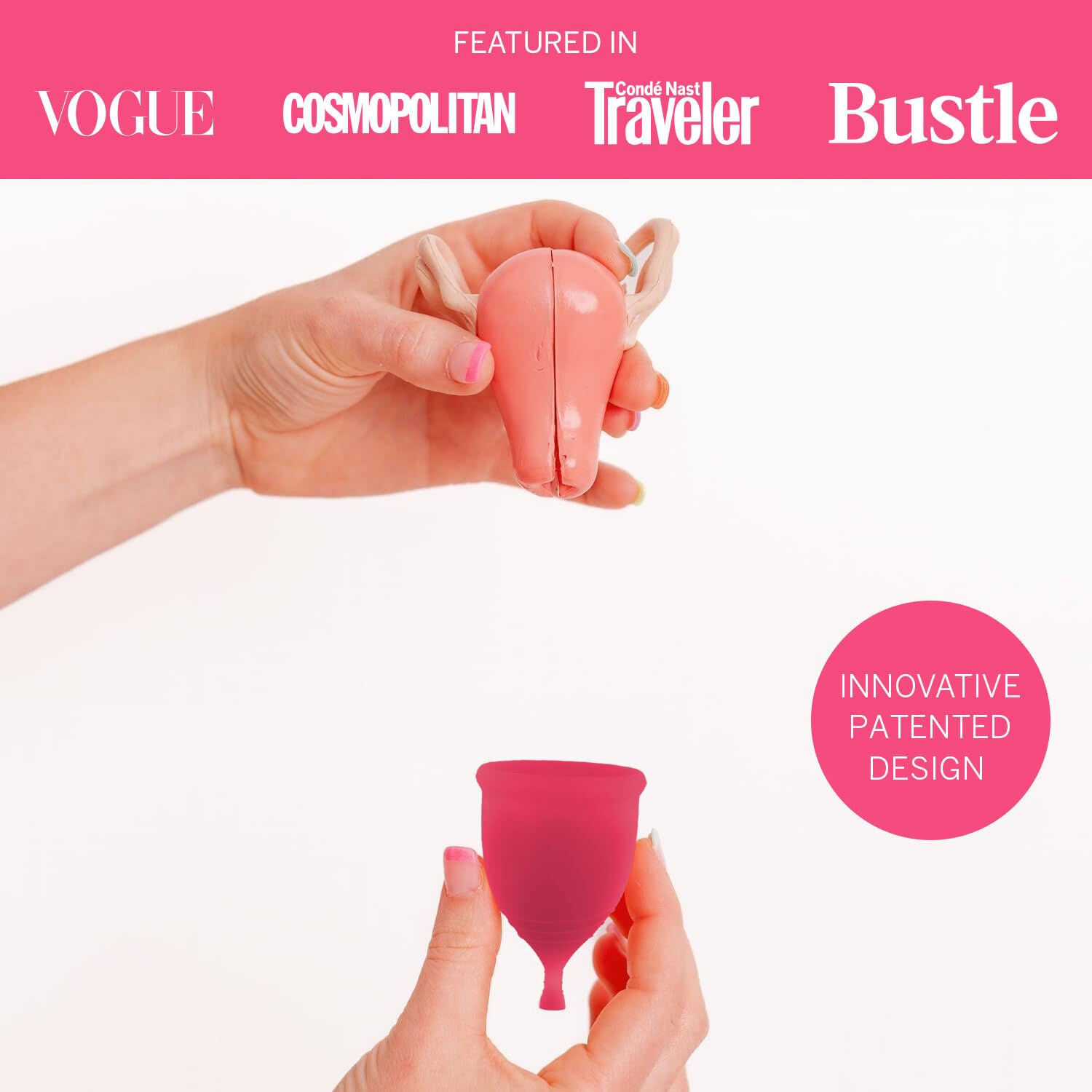 Pixie Cup Esterilizador: limpieza rápida para higiene en casa o fuera.