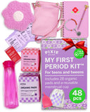 Pixie Cup kit-primer-periodo para niñas, kit completo para la primera experiencia