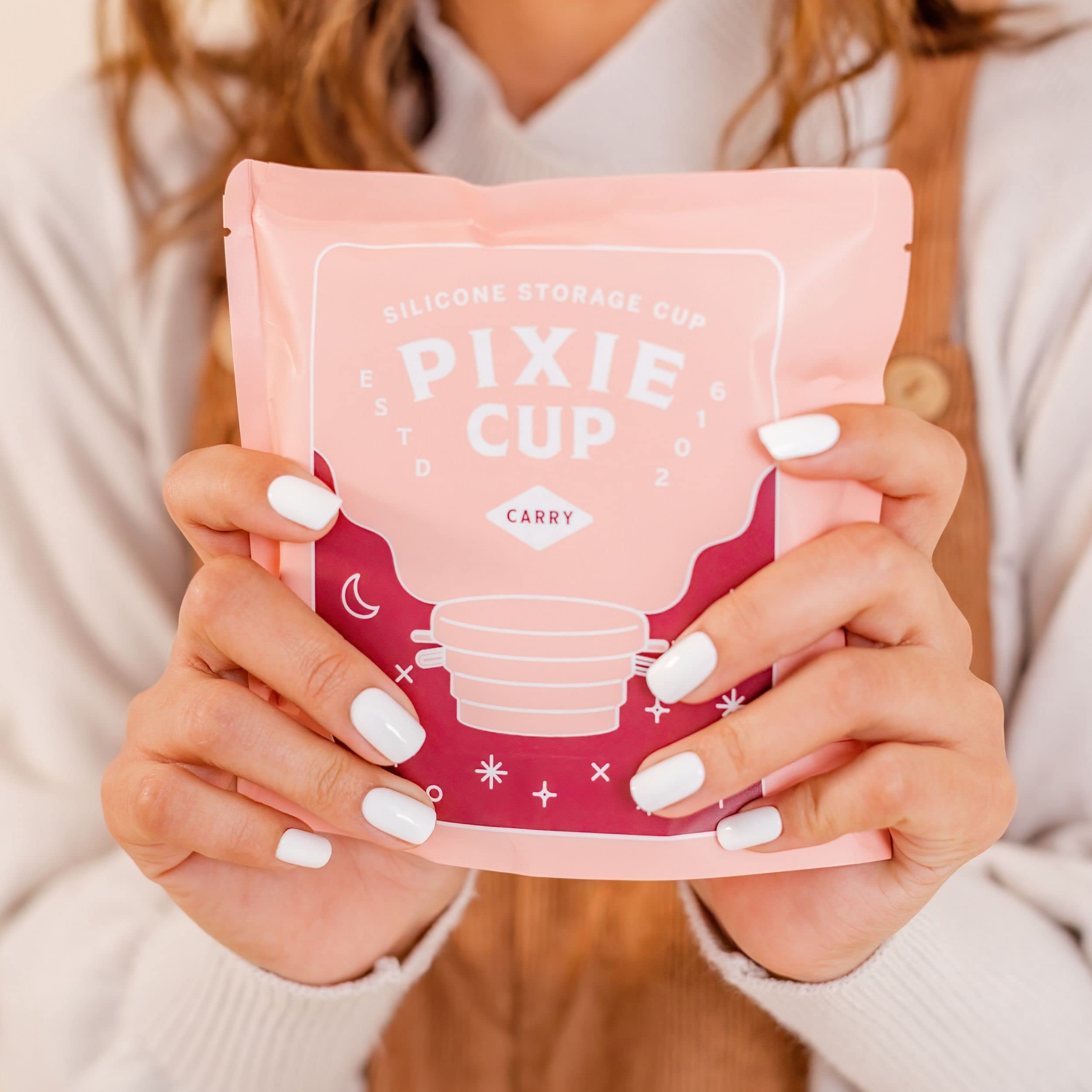 Pixie Cup Limpieza rápida: preparación rápida entre usos.