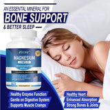 PJRYC Magnesio 8-formas, cápsulas con mezcla para absorción