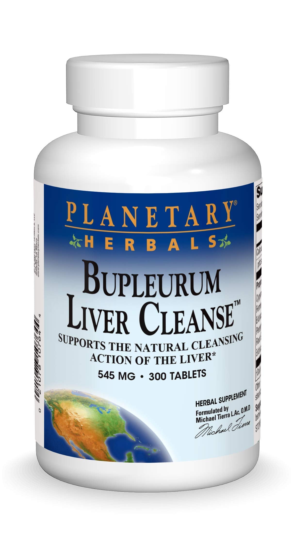 Planetary Herbals Bupleurum, limpieza de hígado para uso diario.