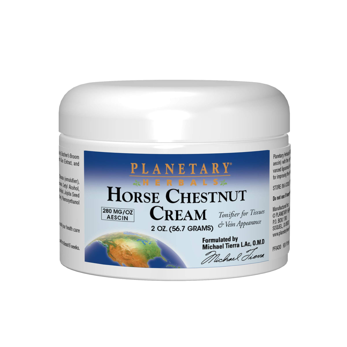 Planetary Herbals crema de castano de indias para tonificar tejidos y venas
