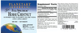 Planetary Herbals Full Spectrum Horse Chestnut, toma diaria para una rutina de bienestar vascular.