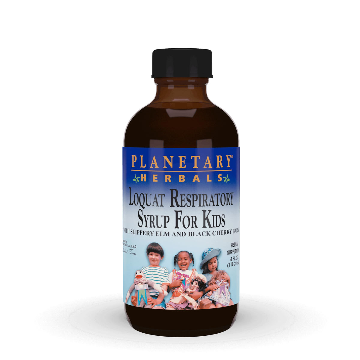 Botella de Planetary Loquat Jarabe Respiratorio para Niños, listo para uso diario suave