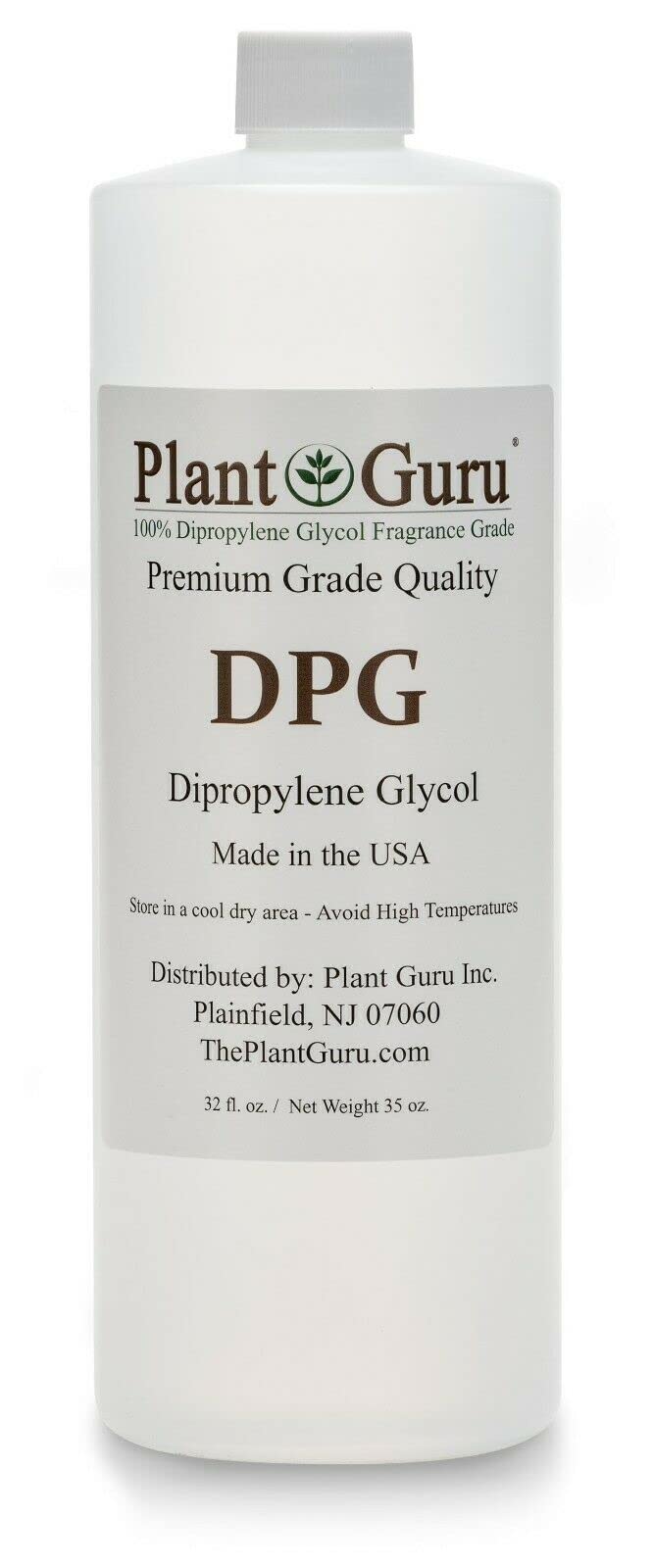 Botella Plant Guru DPG 32oz lista para fragancias y uso en incienso