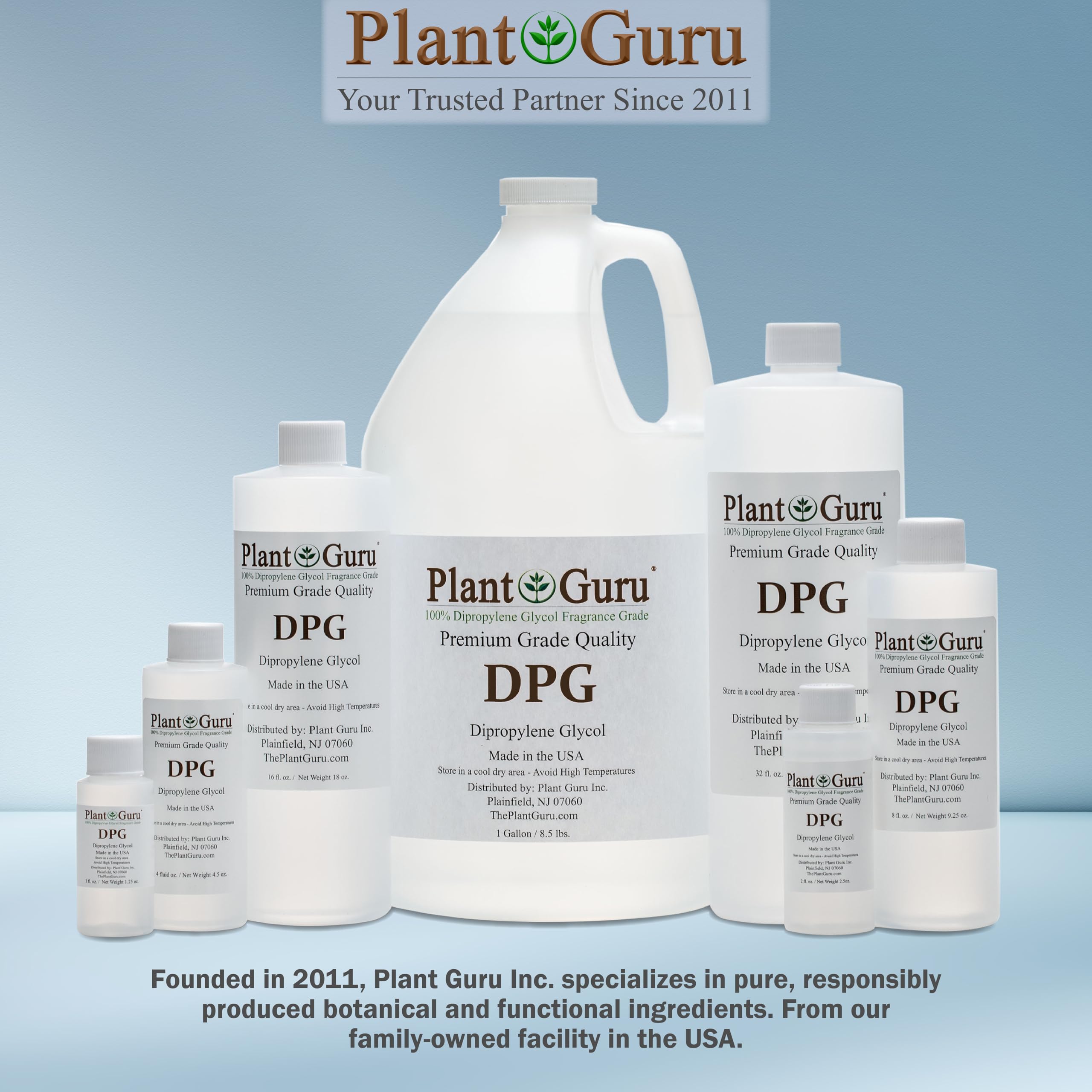 Envase transparente Plant Guru DPG facilita medición y uso seguro
