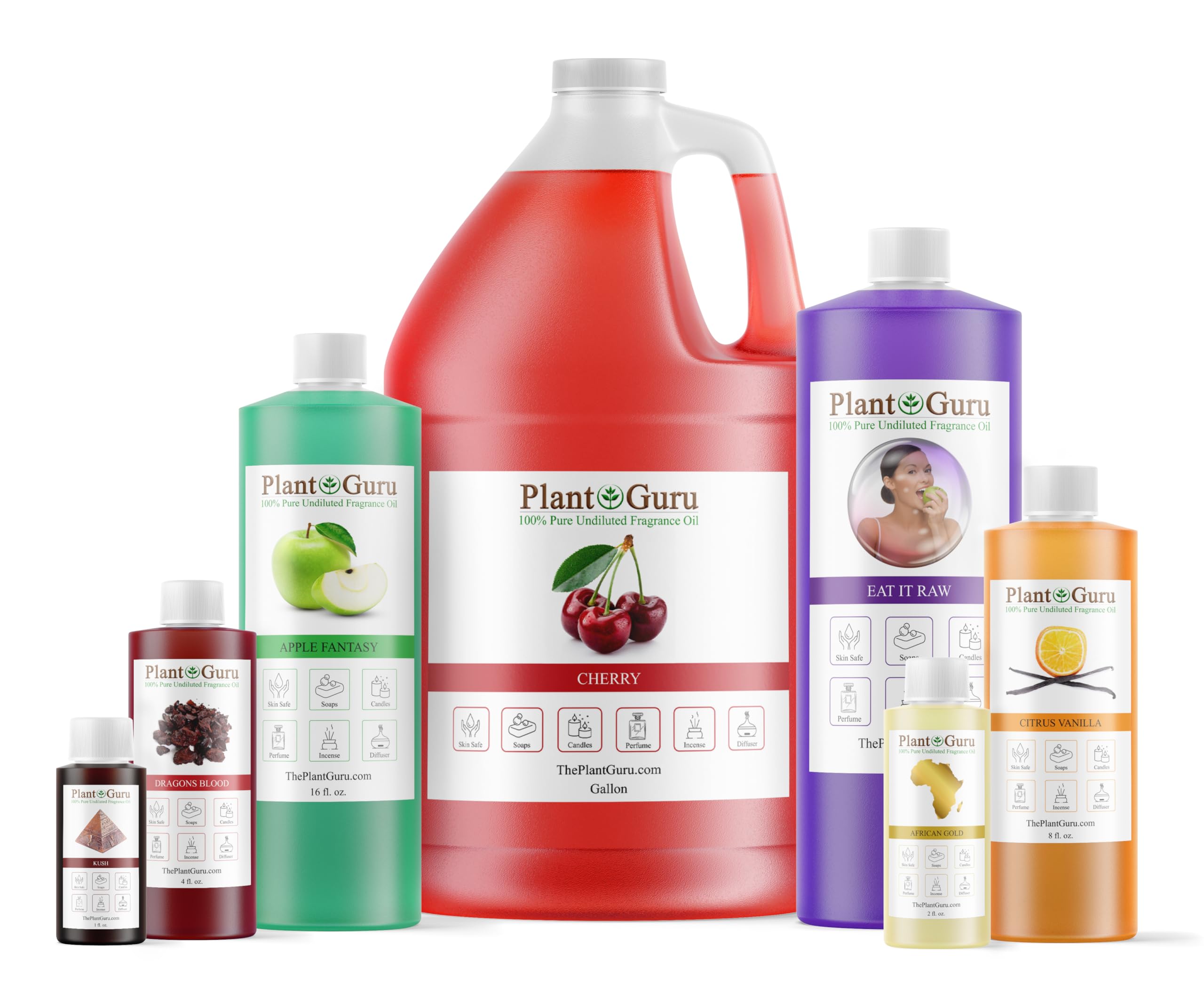 Notas florales suaves de Plant Guru para tus mezclas artesanales.