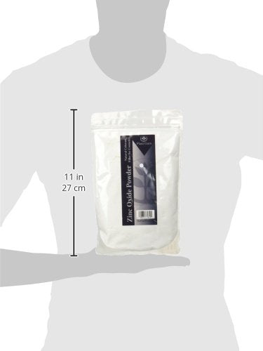 Plant Guru óxido de zinc polvo, textura fina para cremas y ungüentos caseros.
