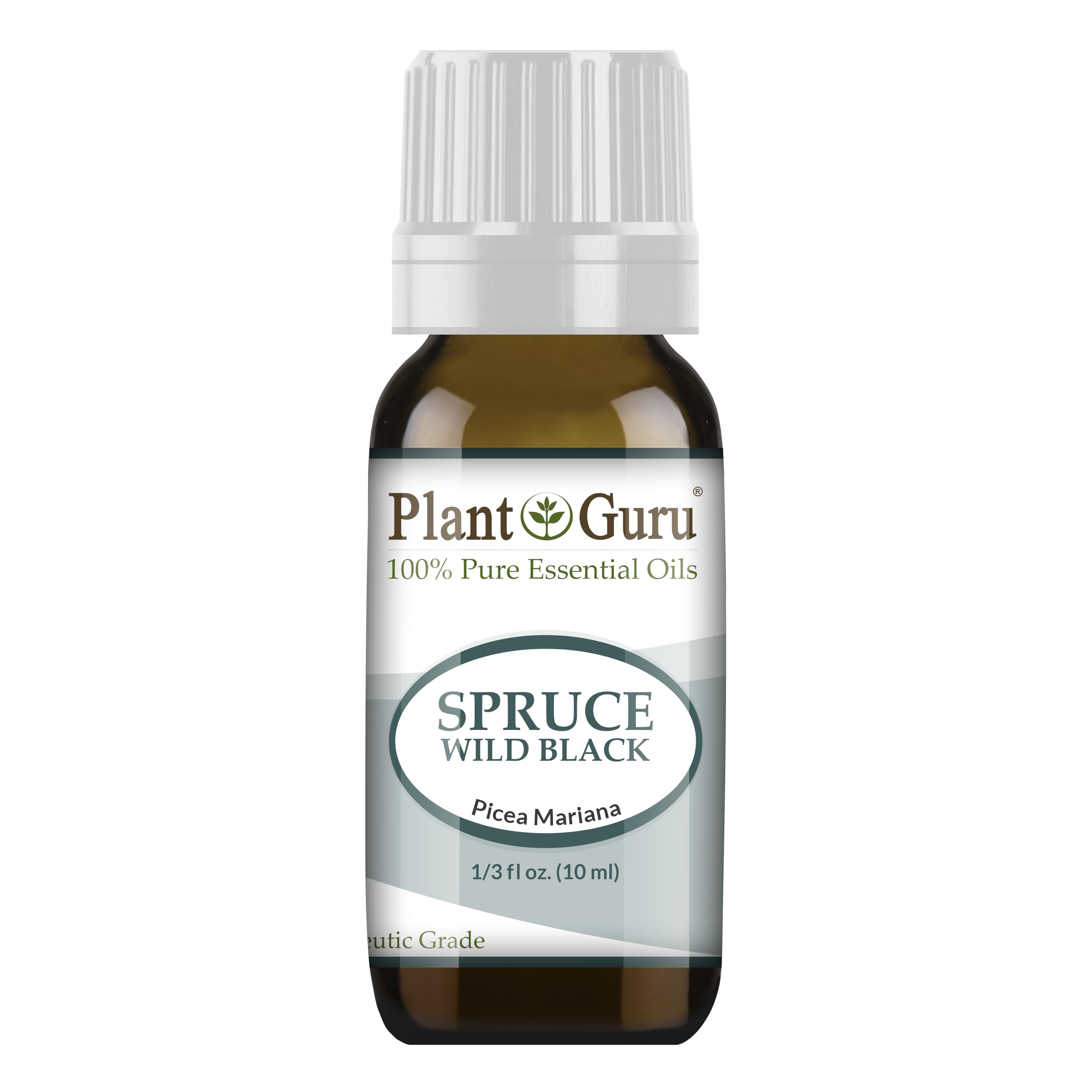 Plant Guru Picea Mariana frasco-aceite: aroma fresco y terroso para aromaterapia diaria