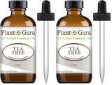 Plant Guru Tea Tree: vertido de botella para uso suave en piel y cabello.