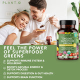 PLANT.O NUTRITION alfalfa y verduras en cápsulas para una dieta equilibrada