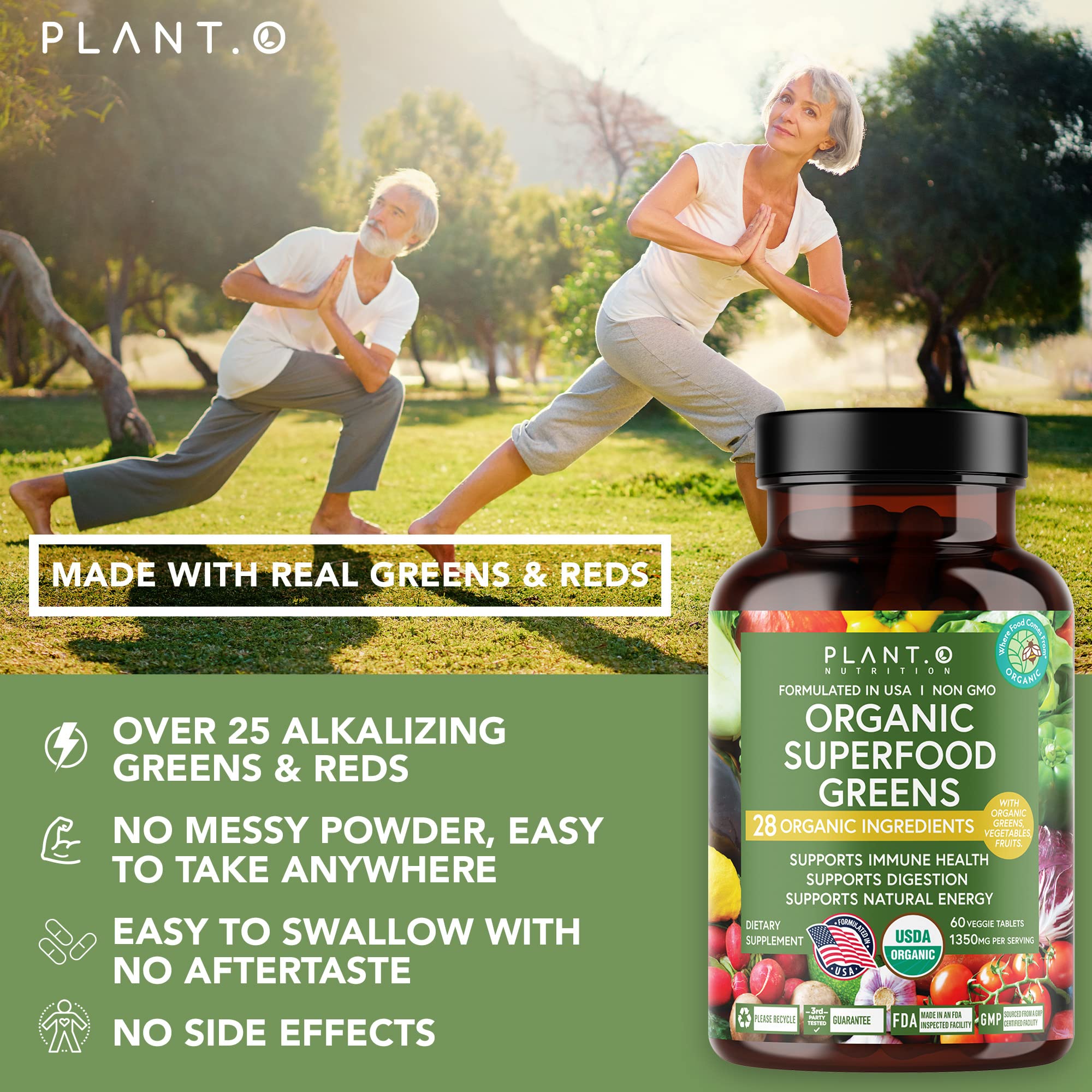 PLANT.O NUTRITION mejora la digestión con cápsulas fáciles de tragar