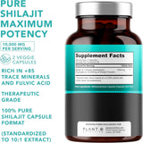 PLANT.O NUTRITION cápsulas Shilajit para apoyo de energía diaria