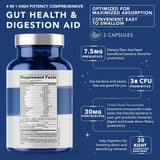 Fórmula 4en1 de PLANT.O NUTRITION para prebióticos, probióticos, postbióticos y enzimas.