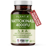 PLANT.O NUTRITION nattokinasa cápsulas en bote para uso diario