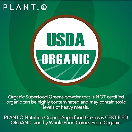 PLANT.O NUTRITION certificado orgánico: ingredientes veganos y sin gluten para tu rutina