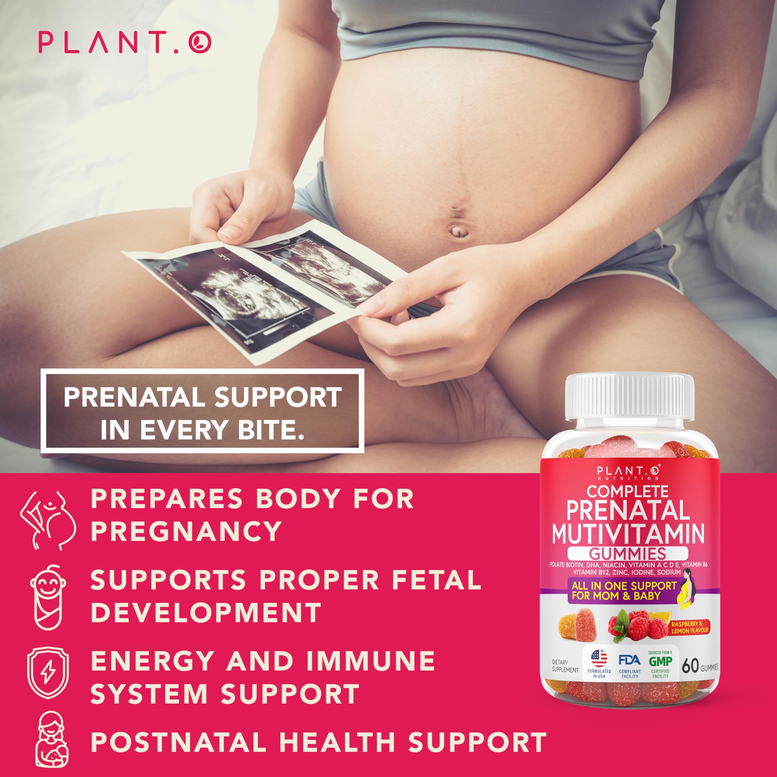Gominolas Plant.O Nutrition con B6 y B12 para energía diaria