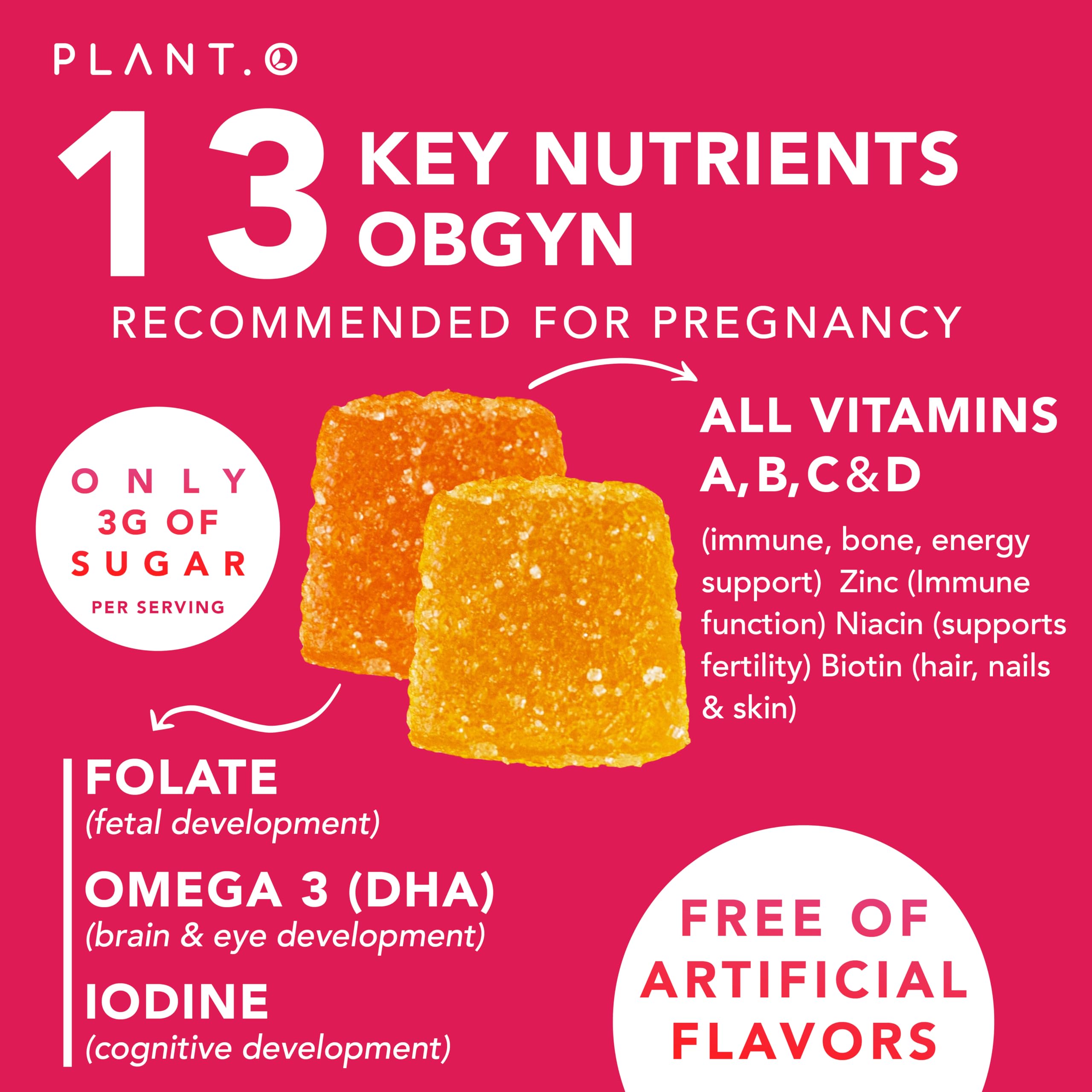 Gominolas Plant.O Nutrition con vitamina D para inmunidad y huesos
