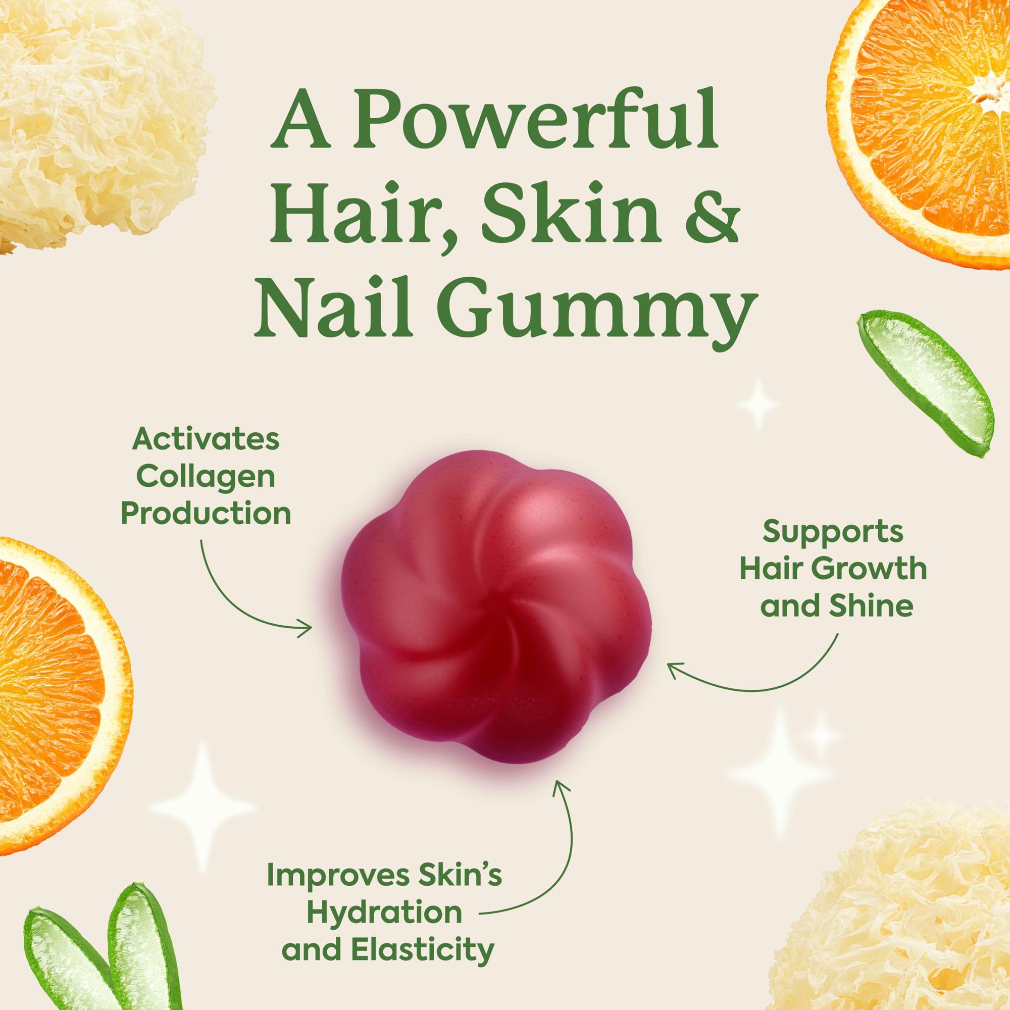 Gominolas sabor sandía WonderBeauty para un snack delicioso y nutritivo