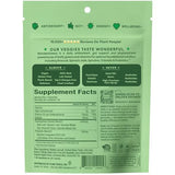 Textura suave de WonderGreens, snack vegetal saludable