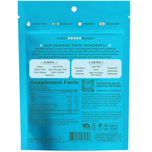 Formato compacto de WonderHydrate para exterior y gimnasio.