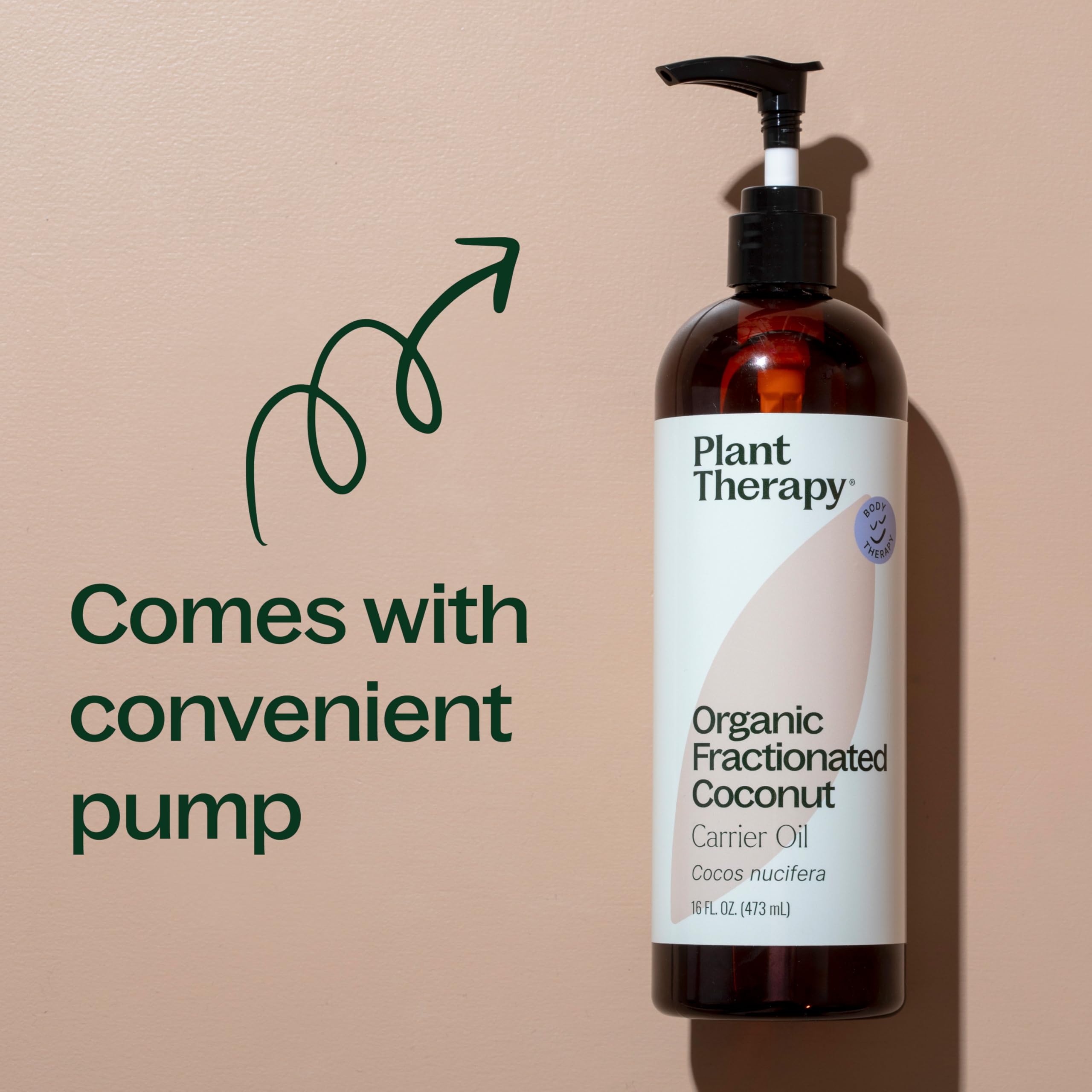 Plant Therapy Aceite Coco Fraccionado Orgánico se mezcla fácilmente con aceites esenciales.