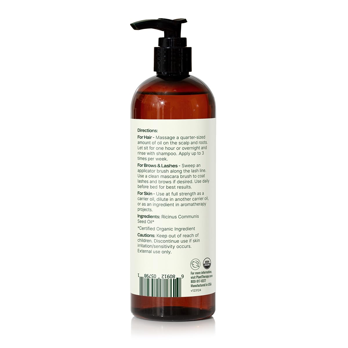 Plant Therapy Aceite de Ricino uso diario para cuidado sencillo