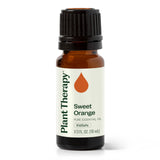Plant Therapy Aceite Naranja Dulce: botella de 10 ml para aromaterapia.