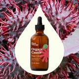Aplicación suave en piel con aceite de ricino Plant Therapy.