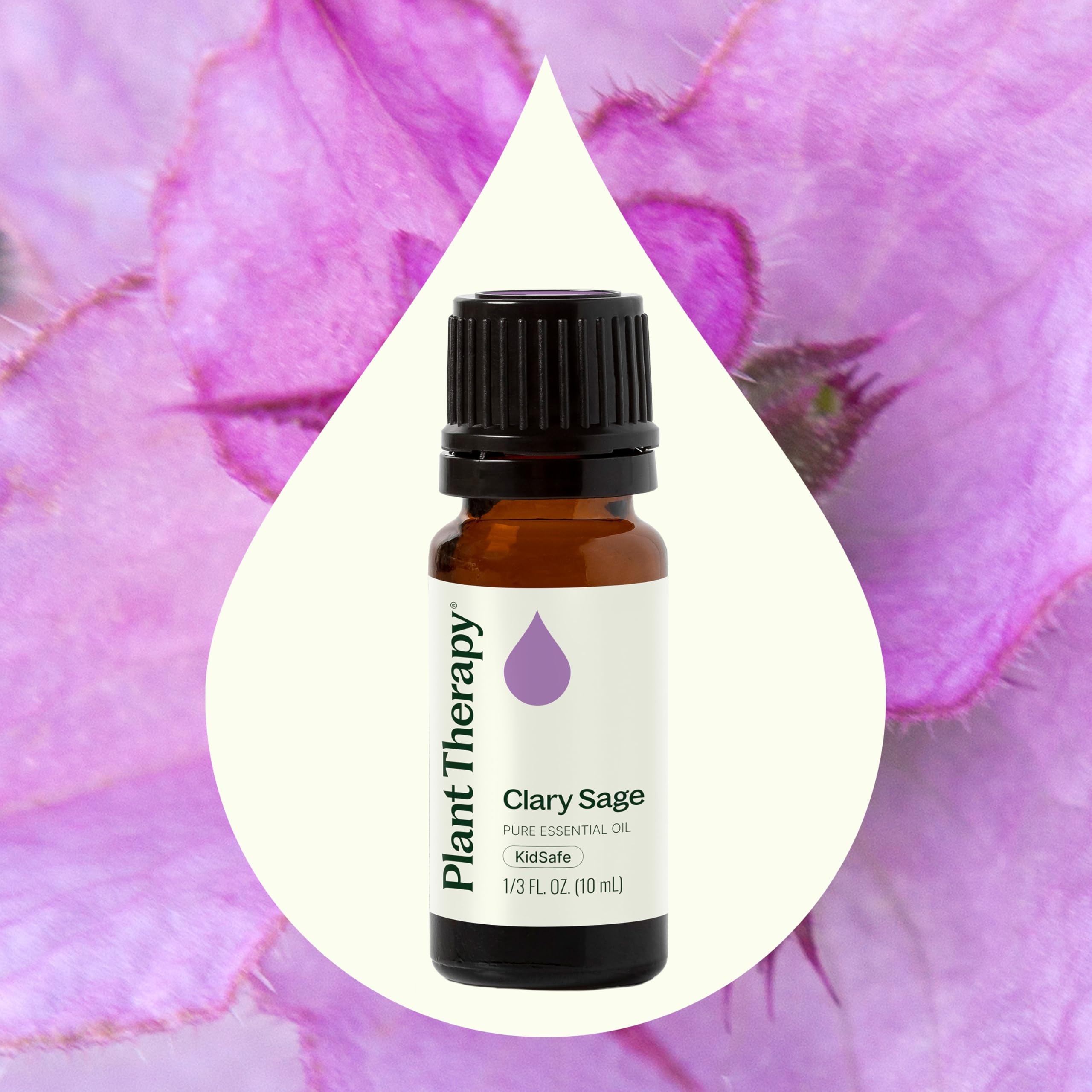 Aplicación tópica en abdomen con Clary Sage diluido para cuidado personal