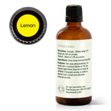 Aroma cítrico de Plant Therapy limón, uso diario recomendado.