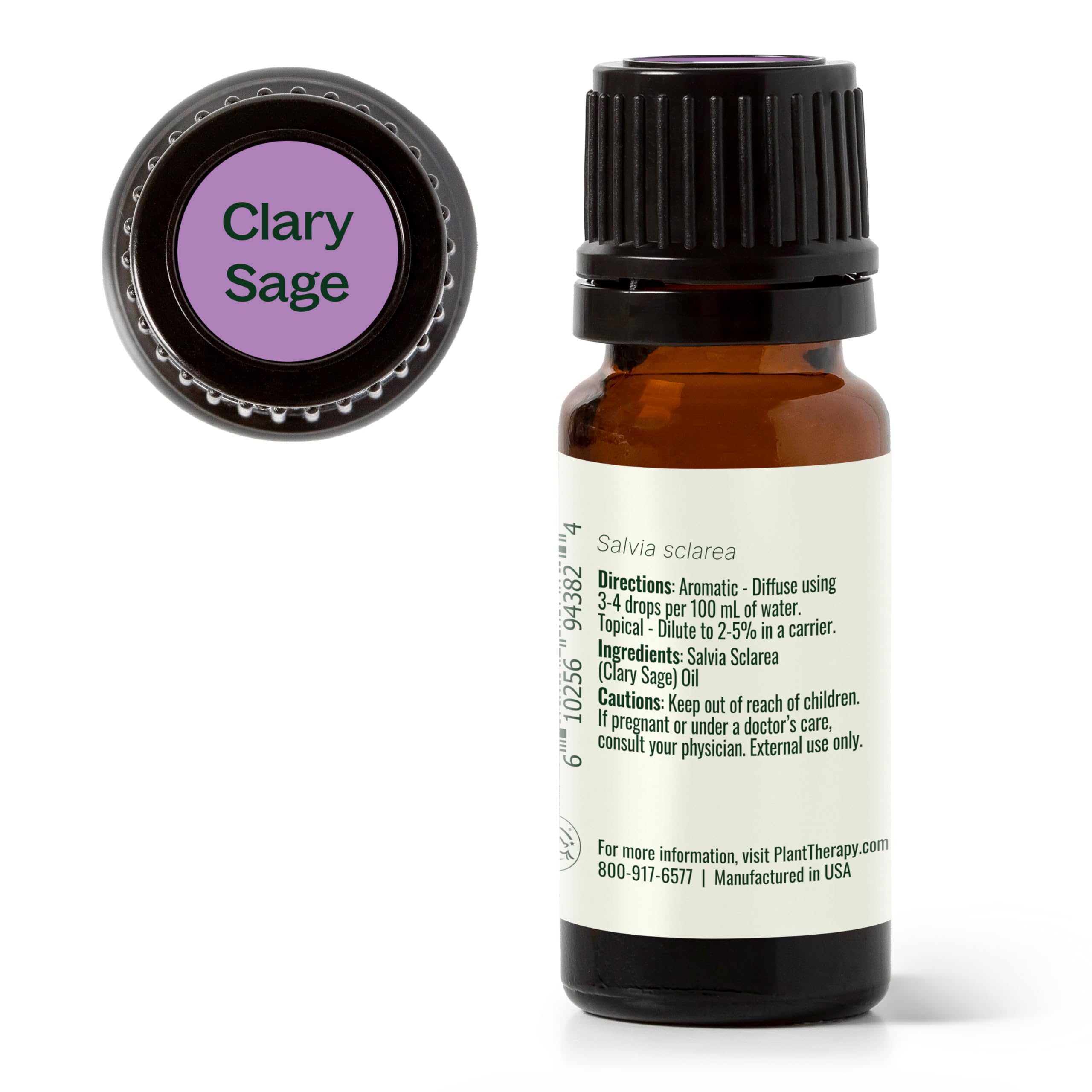 GC-MS y control de calidad de Clary Sage de Plant Therapy