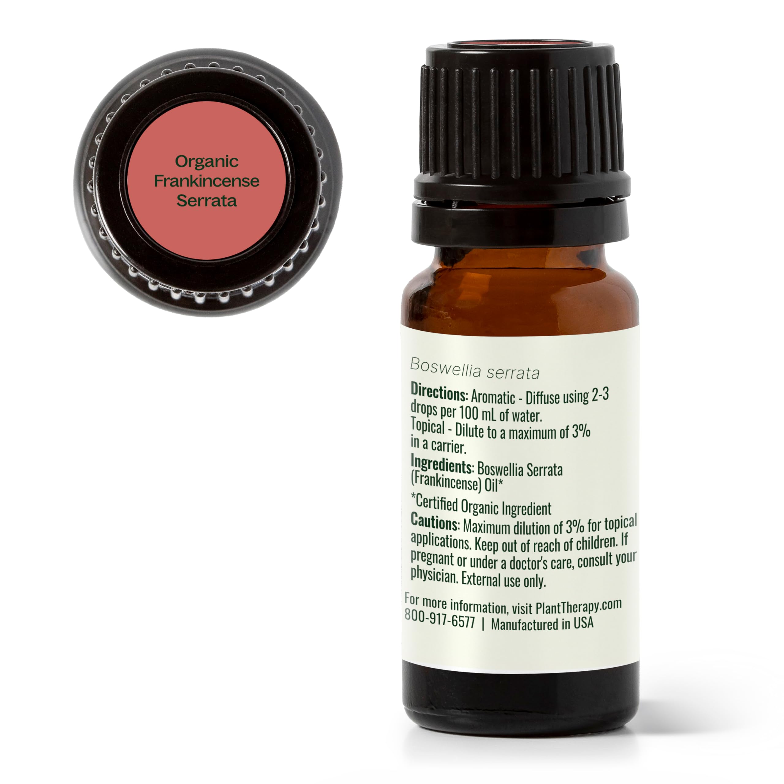 Plant Therapy calidad GC-MS de incienso serrata para cada lote
