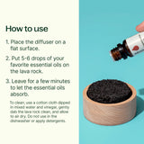 Plant Therapy difusor para esquinas pequeñas, perfecto en escritorio