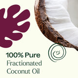 Plant Therapy Aceite de Coco Fraccionado textura ligera para piel seca