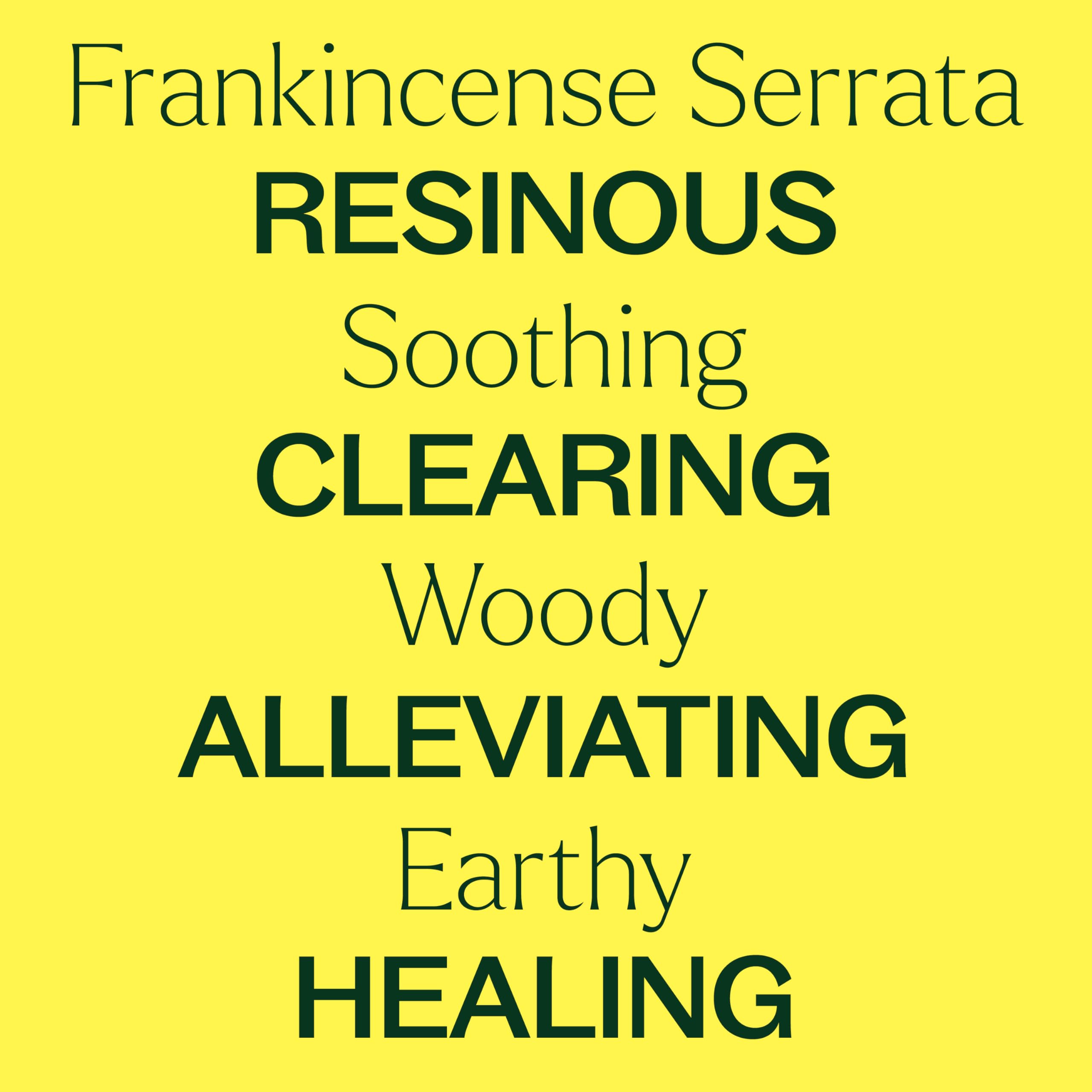 Plant Therapy Frankincense Serrata: aplicación suave en manos con aceite portador.