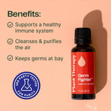 Germ Fighter de Plant Therapy, difusor en habitación para aroma suave