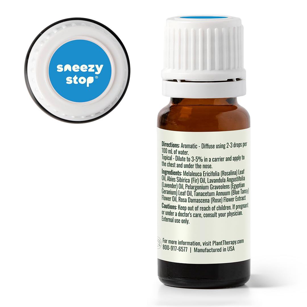 Plant Therapy Kids Sneezy Stop: aceites puros para uso familiar
