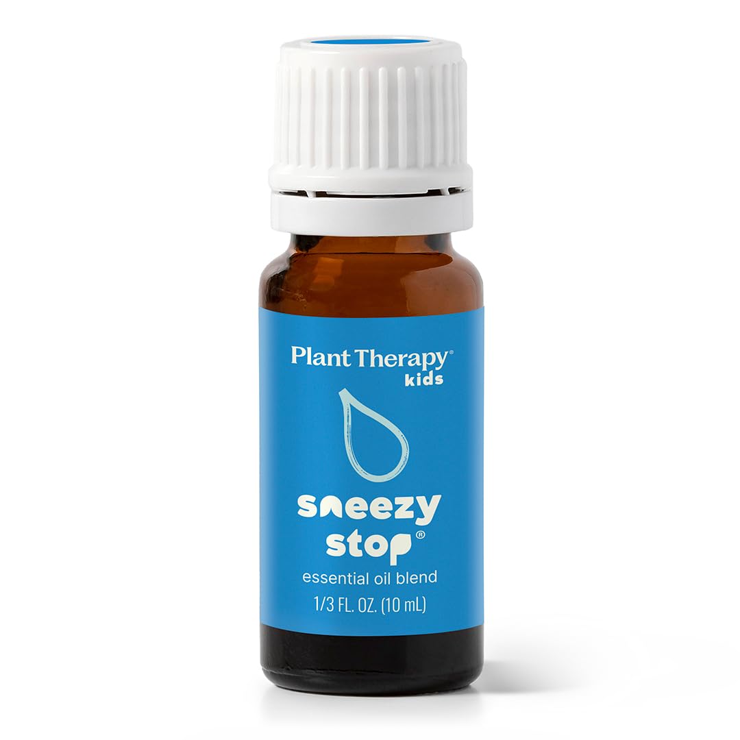 Plant Therapy Kids Sneezy Stop: botella de 10 mL para apoyo respiratorio en casa