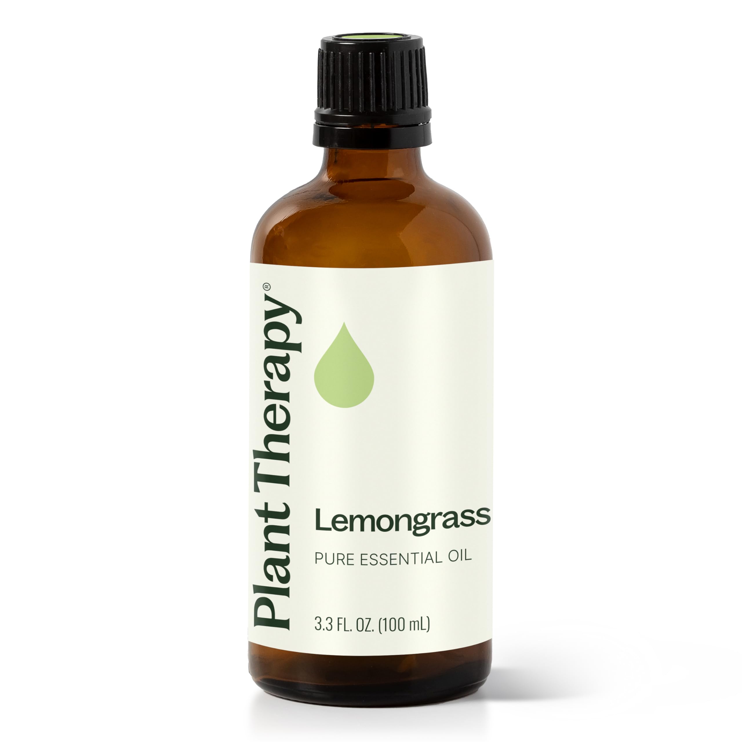 Plant Therapy Lemongrass: botella de aceite puro para aromaterapia refrescante